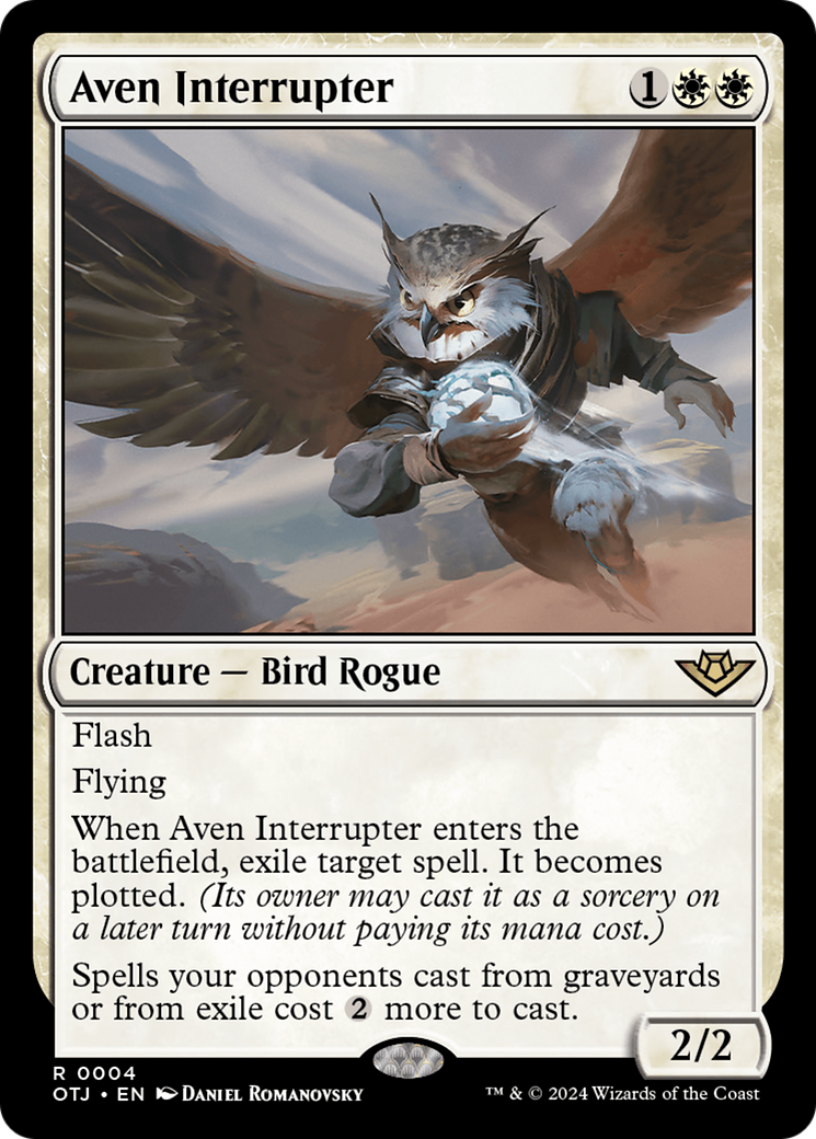 Aven Interrupter [Outlaws of Thunder Junction] | Odin's Place