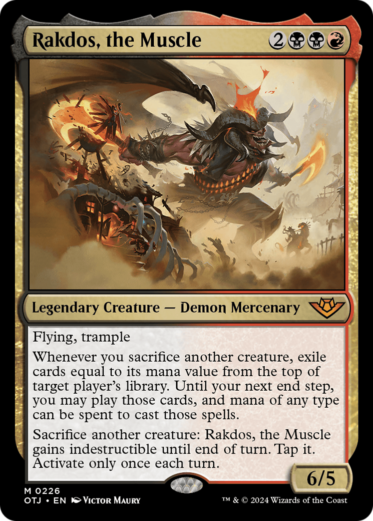 Rakdos, the Muscle [Outlaws of Thunder Junction] | Odin's Place