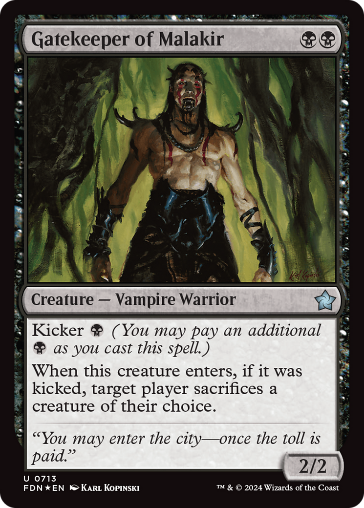Gatekeeper of Malakir [Foundations] | Odin's Place