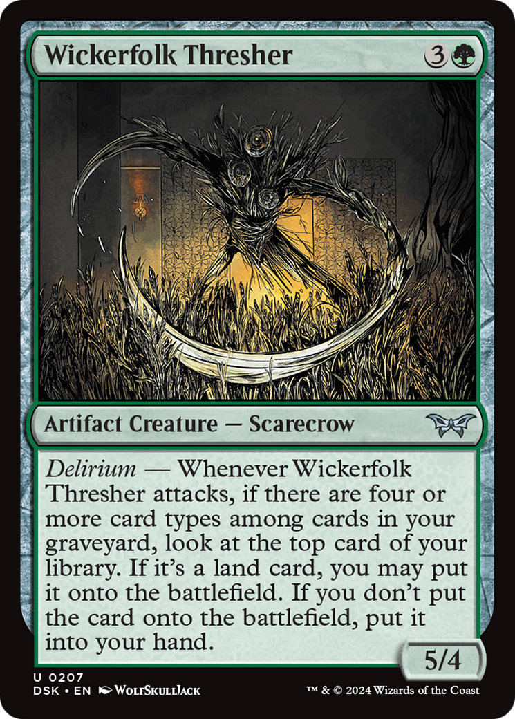 Wickerfolk Thresher [Duskmourn: House of Horror] | Odin's Place