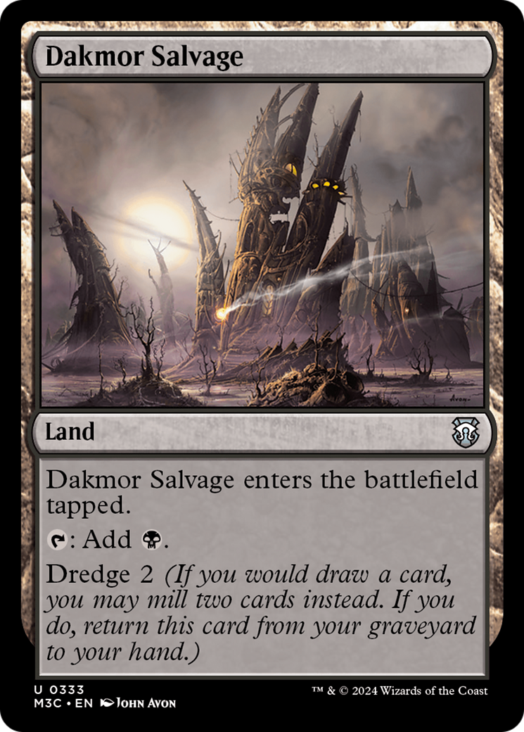 Dakmor Salvage (Ripple Foil) [Modern Horizons 3 Commander] | Odin's Place