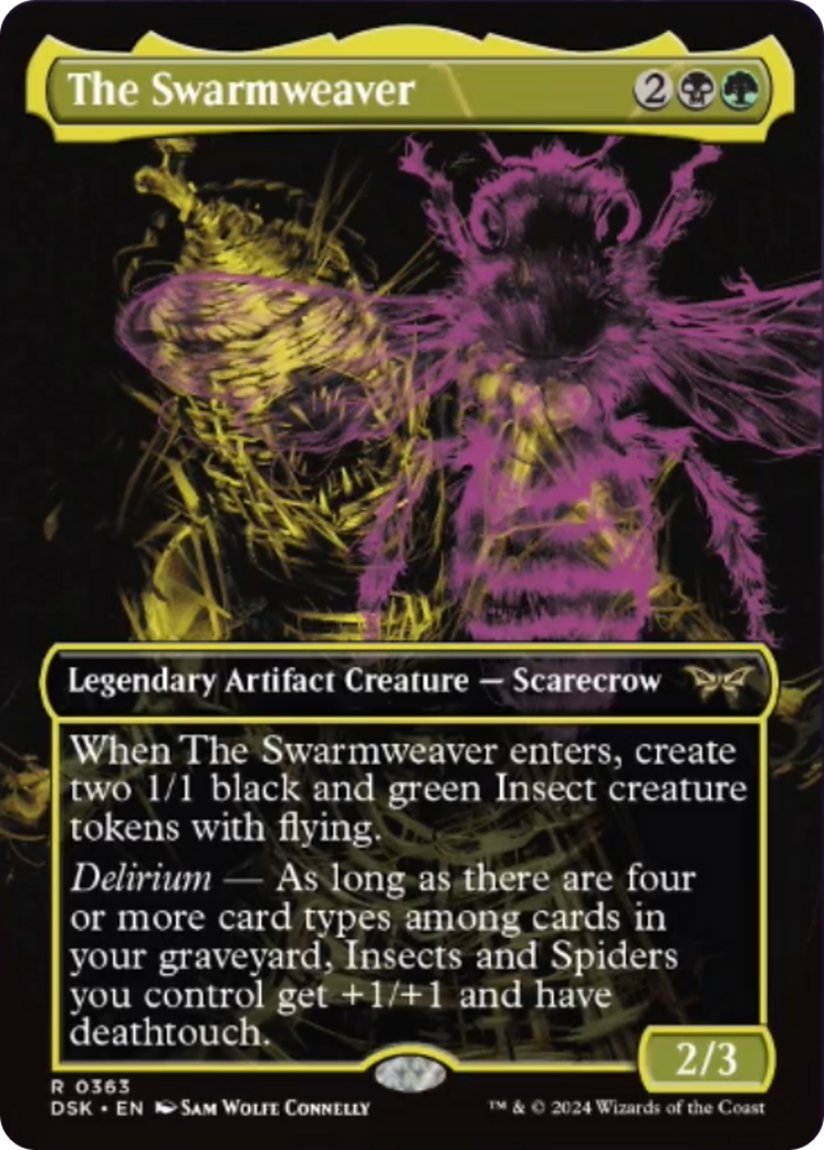 The Swarmweaver (Showcase) [Duskmourn: House of Horror] | Odin's Place