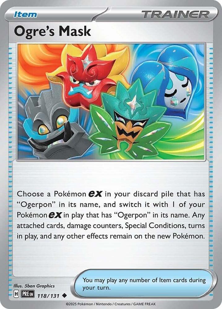Ogre's Mask (118/131) [Scarlet & Violet: Prismatic Evolutions] | Odin's Place