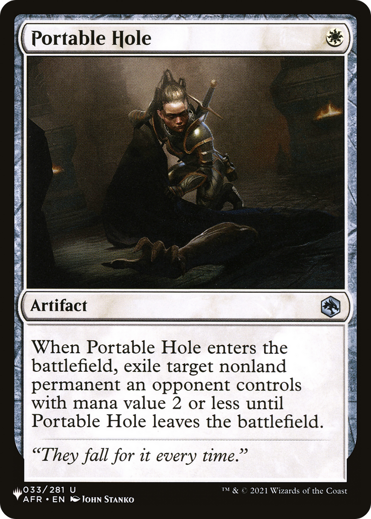 Portable Hole [The List] | Odin's Place