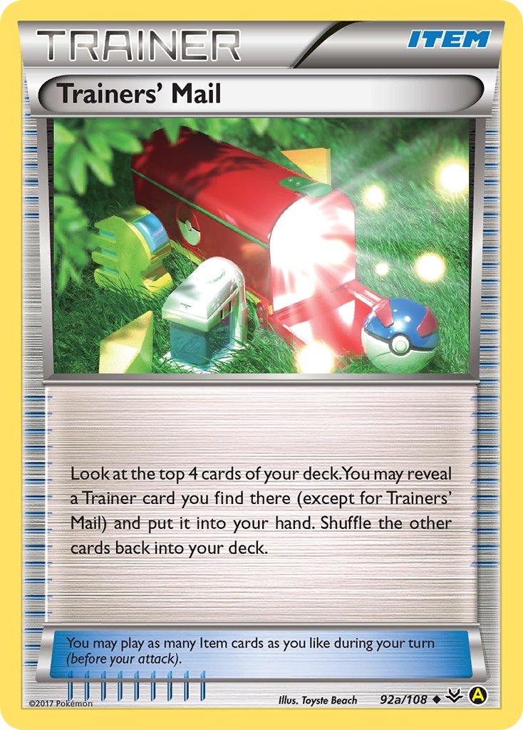 Trainers' Mail (92a/108) [Alternate Art Promos] | Odin's Place