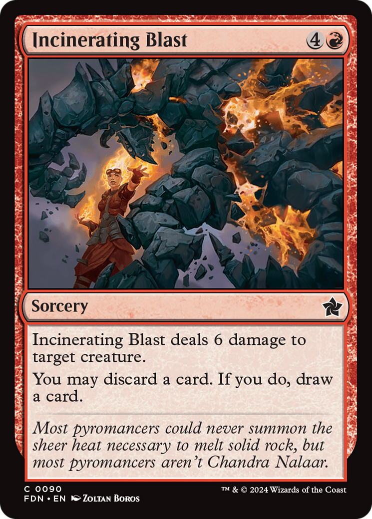 Incinerating Blast [Foundations] | Odin's Place