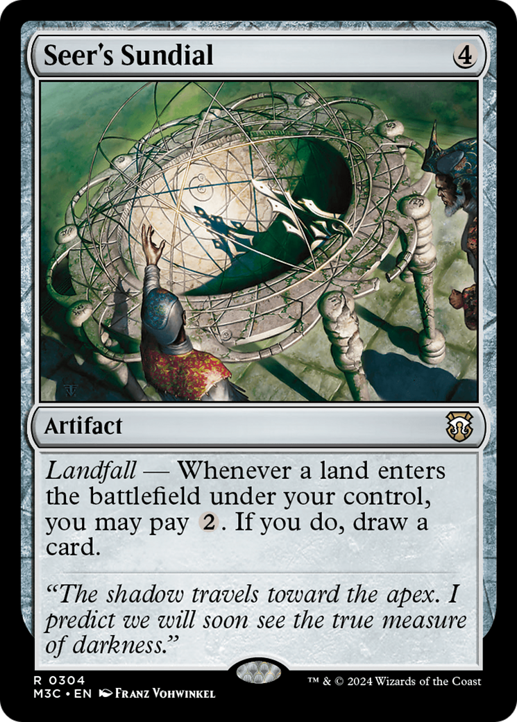 Seer's Sundial (Ripple Foil) [Modern Horizons 3 Commander] | Odin's Place