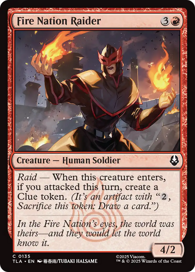Fire Nation Raider [Avatar: The Last Airbender] | Odin's Place