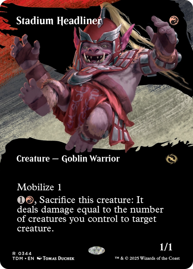 Stadium Headliner (Borderless) [Tarkir: Dragonstorm] | Odin's Place