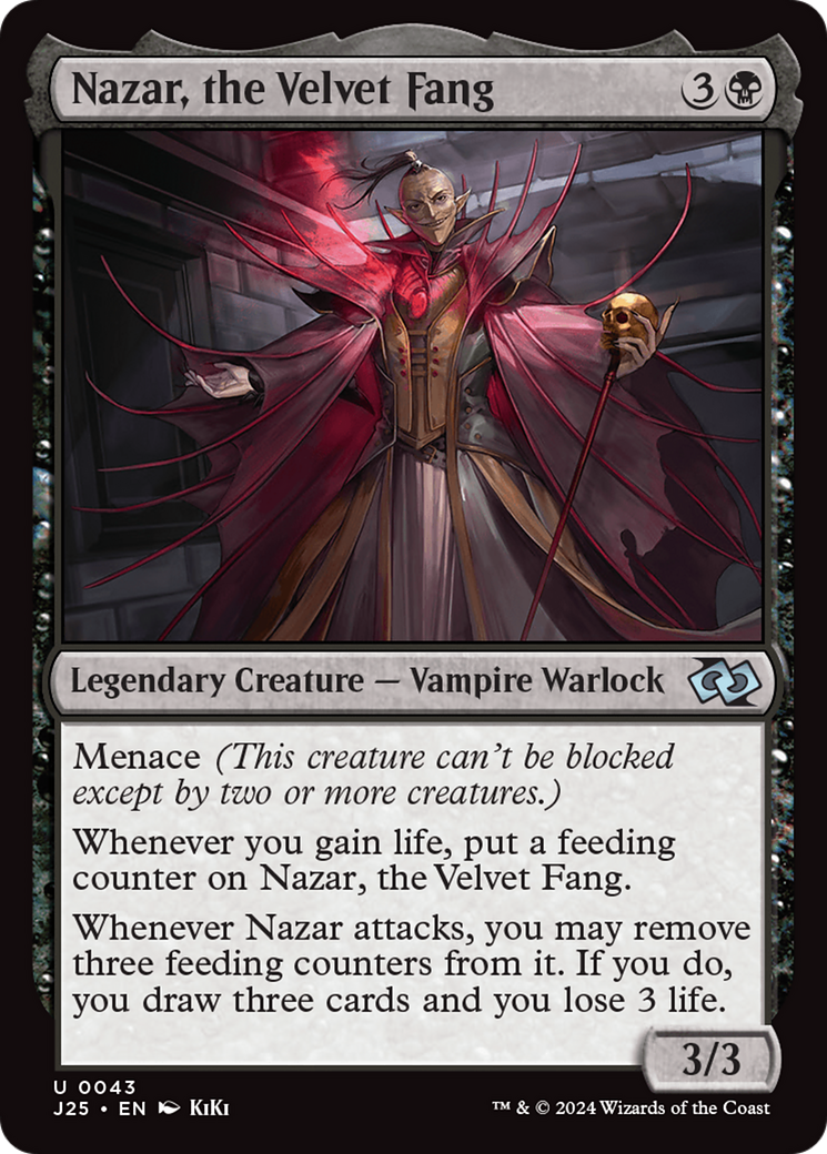 Nazar, the Velvet Fang (Anime) [Foundations Jumpstart] | Odin's Place