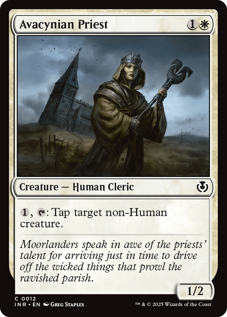 Avacynian Priest [Innistrad Remastered] | Odin's Place