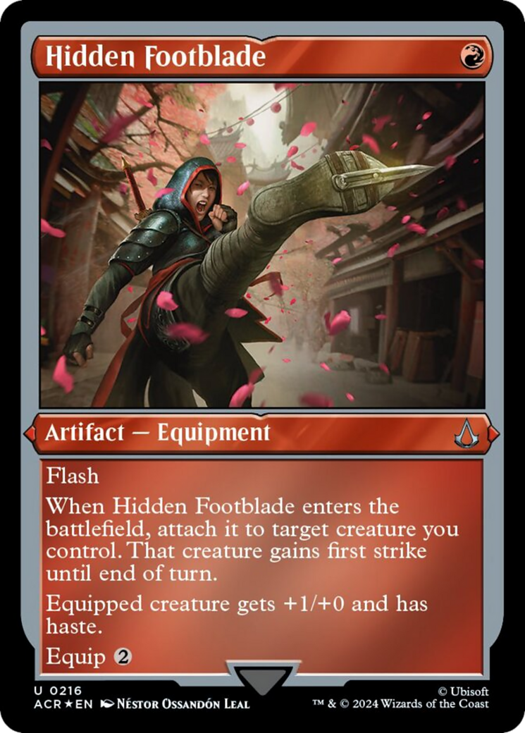 Hidden Footblade (Foil Etched) [Assassin's Creed] | Odin's Place
