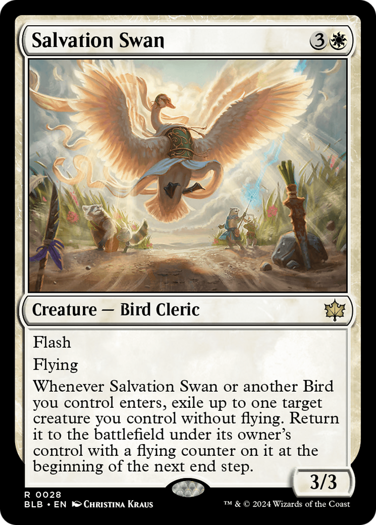Salvation Swan [Bloomburrow] | Odin's Place