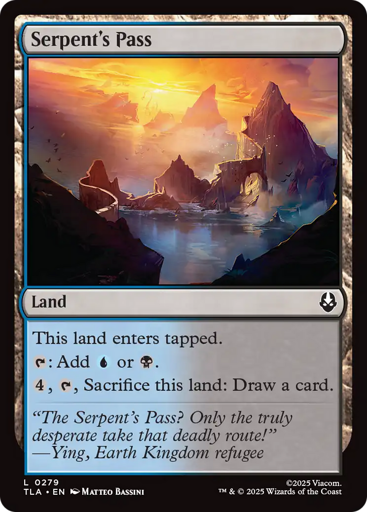 Serpent's Pass [Avatar: The Last Airbender] | Odin's Place