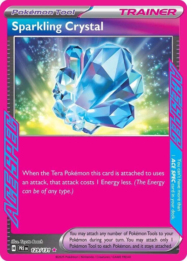 Sparkling Crystal (129/131) [Scarlet & Violet: Prismatic Evolutions] | Odin's Place