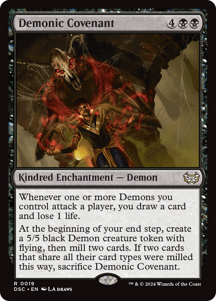 Demonic Covenant [Duskmourn: House of Horror Commander] | Odin's Place
