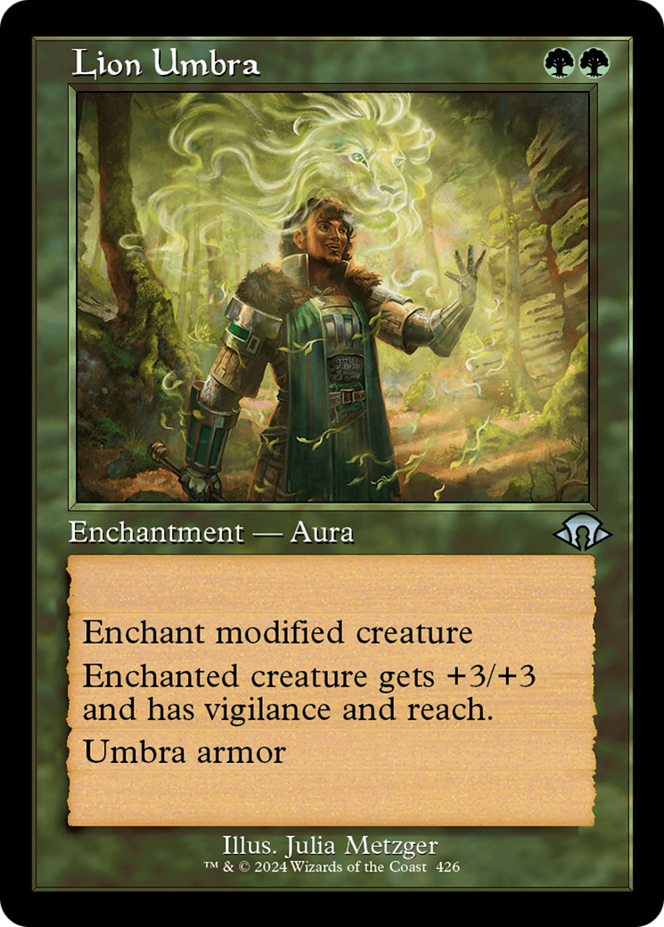 Lion Umbra (Retro Frame) [Modern Horizons 3] | Odin's Place