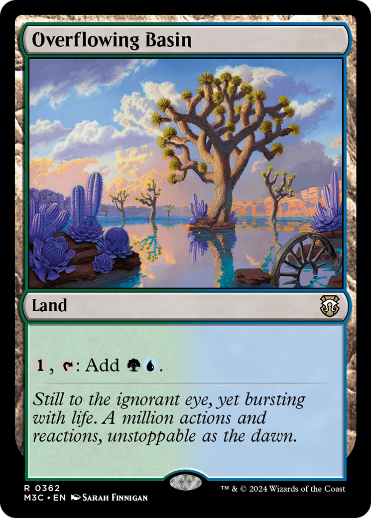 Overflowing Basin (Ripple Foil) [Modern Horizons 3 Commander] | Odin's Place