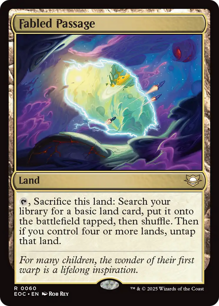 Fabled Passage [Edge of Eternities Commander] | Odin's Place