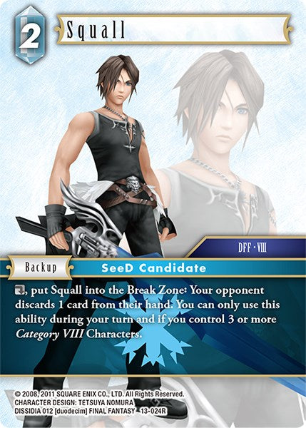 Squall [Opus XIII: Crystal Radiance] | Odin's Place