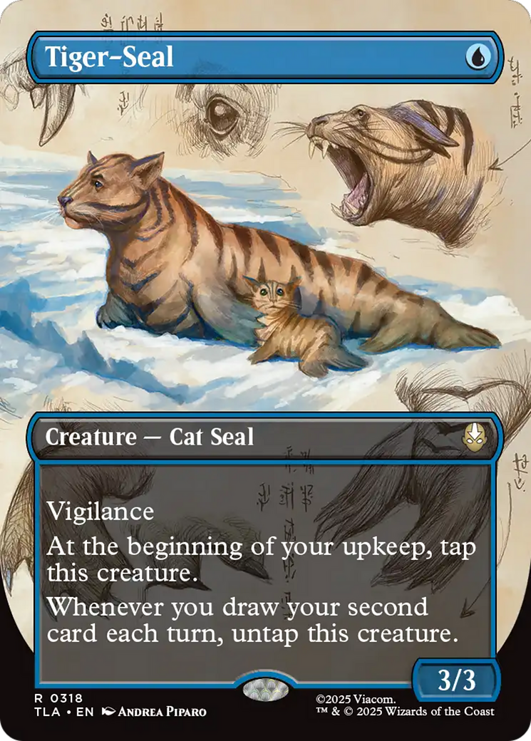 Tiger-Seal (Borderless) [Avatar: The Last Airbender] | Odin's Place