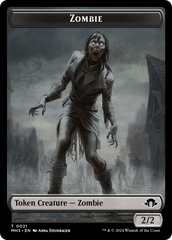 Zombie // Insect (0027) Double-Sided Token [Modern Horizons 3 Tokens] | Odin's Place