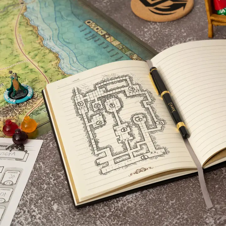 QMDirect 3D Faux-Leather Notebook / Journal - Bronze Dragon | Odin's Place
