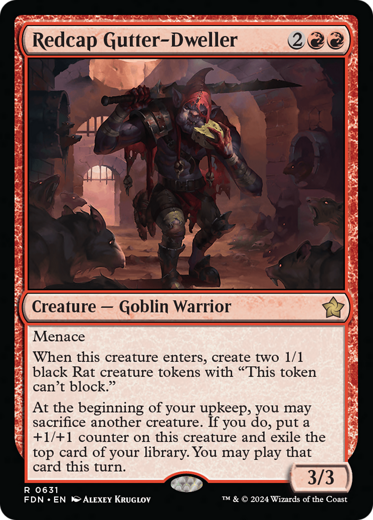 Redcap Gutter-Dweller [Foundations] | Odin's Place