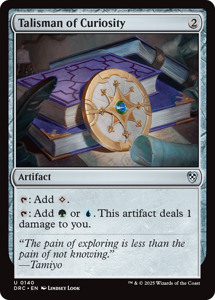 Talisman of Curiosity [Aetherdrift Commander] | Odin's Place