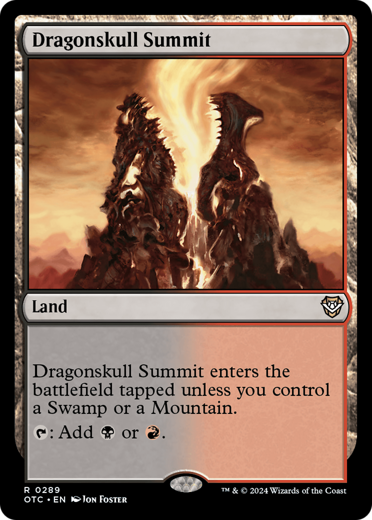 Dragonskull Summit [Outlaws of Thunder Junction Commander] | Odin's Place