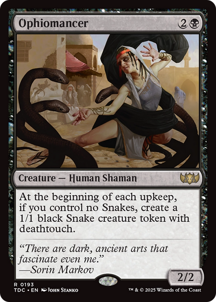 Ophiomancer [Tarkir: Dragonstorm Commander] | Odin's Place