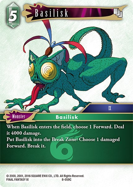Basilisk [Opus VIII] | Odin's Place