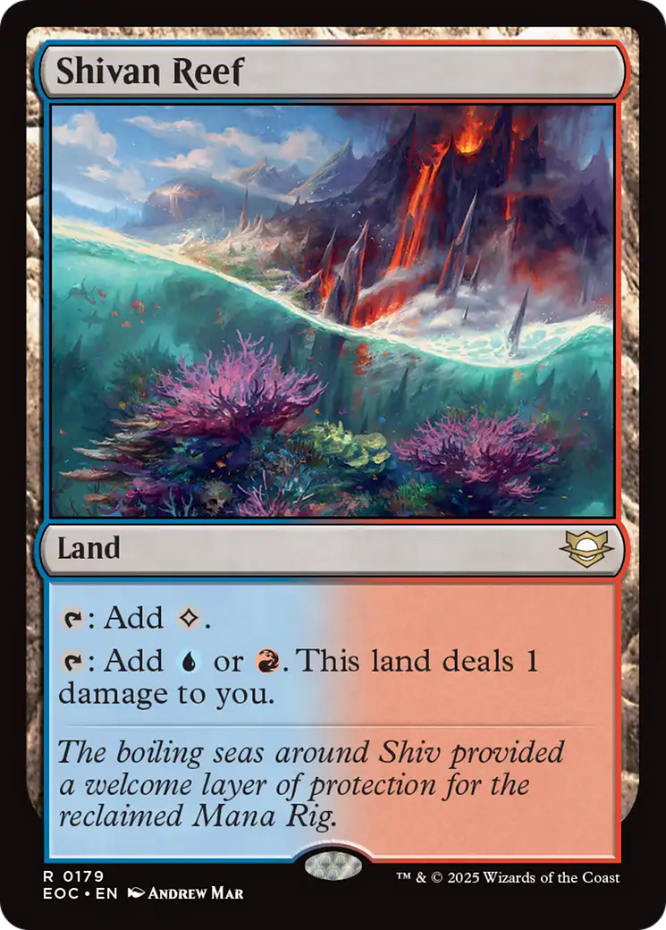 Shivan Reef [Edge of Eternities Commander] | Odin's Place