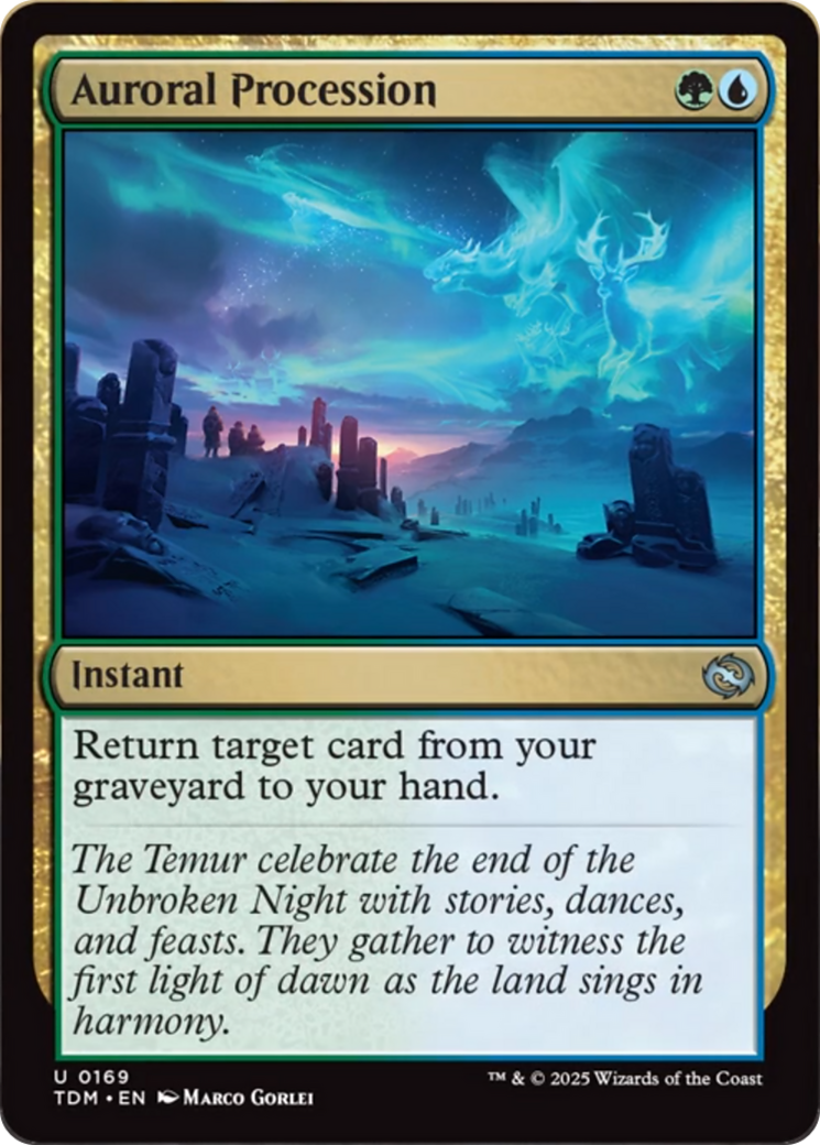 Auroral Procession [Tarkir: Dragonstorm] | Odin's Place