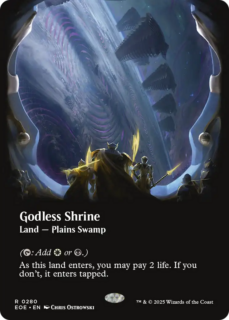 Godless Shrine (Borderless) [Edge of Eternities] | Odin's Place