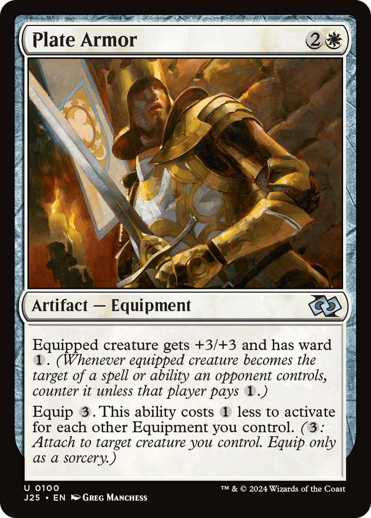 Plate Armor [Foundations Jumpstart] | Odin's Place