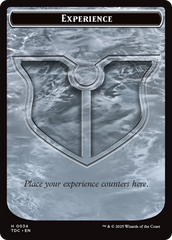 Experience // Treasure Double-Sided Token [Tarkir: Dragonstorm Commander Tokens] | Odin's Place