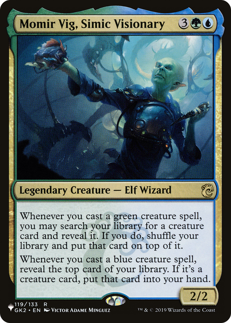 Momir Vig, Simic Visionary [The List] | Odin's Place
