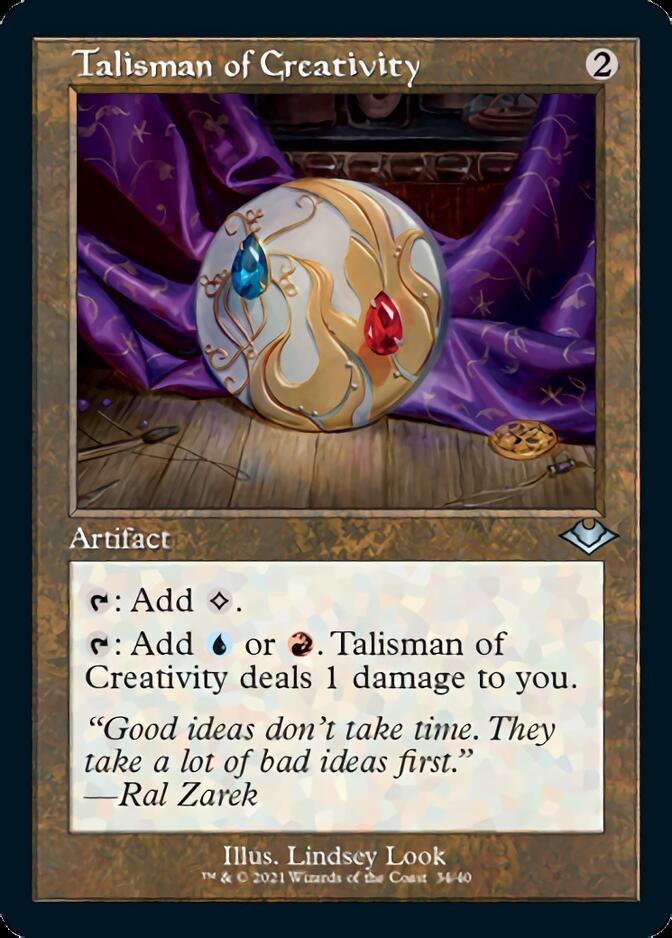 Talisman of Creativity (Retro) [Modern Horizons] | Odin's Place
