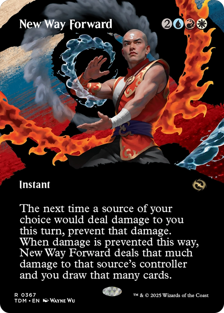 New Way Forward (Borderless) [Tarkir: Dragonstorm] | Odin's Place