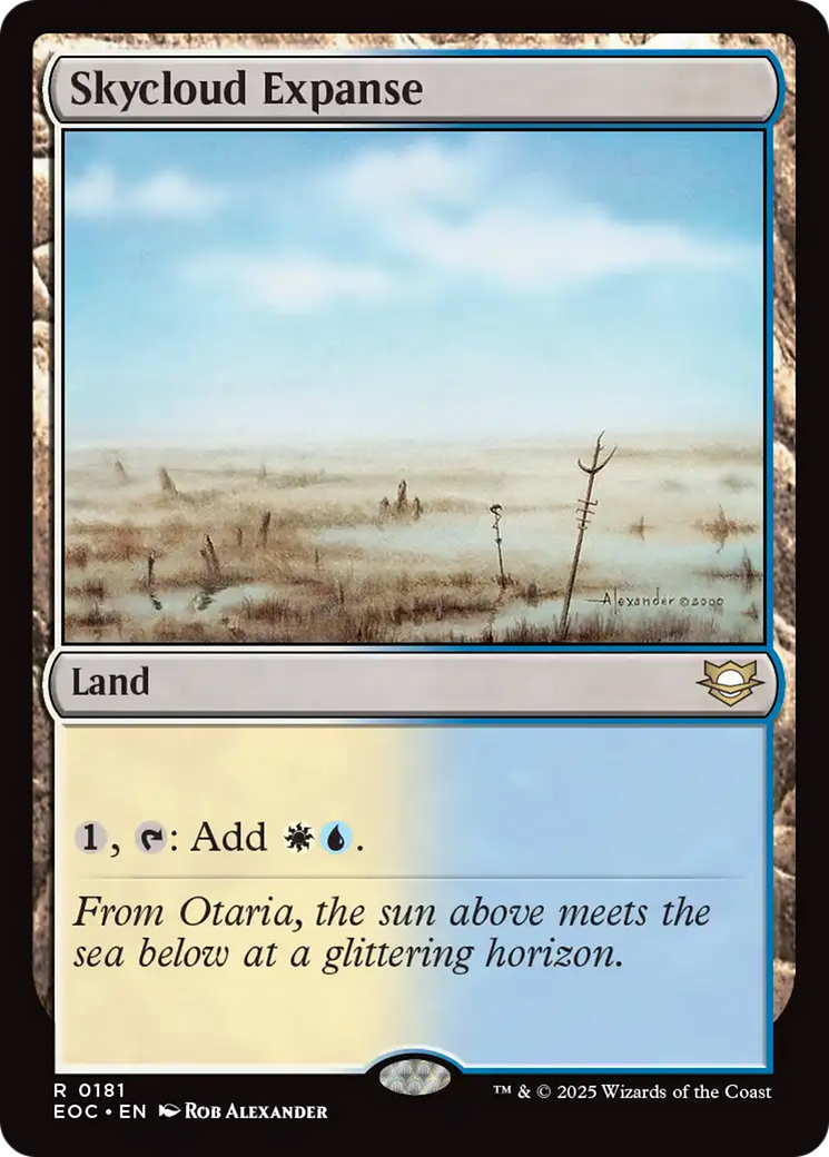 Skycloud Expanse [Edge of Eternities Commander] | Odin's Place