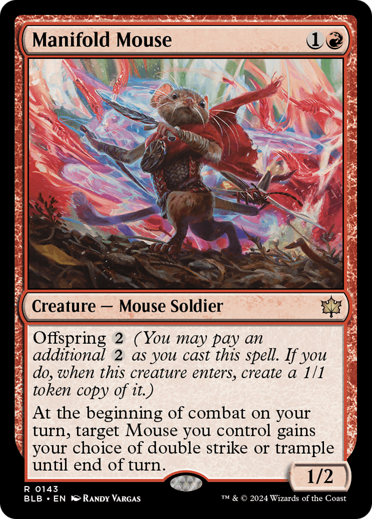 Manifold Mouse [Bloomburrow] | Odin's Place