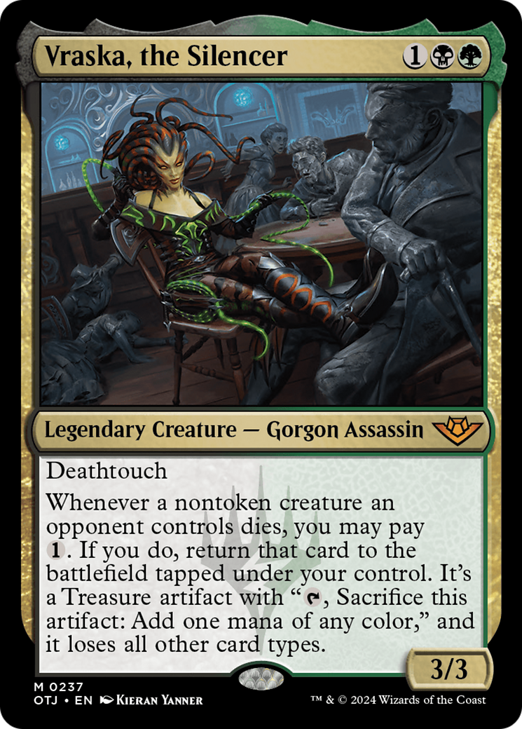 Vraska, the Silencer [Outlaws of Thunder Junction] | Odin's Place