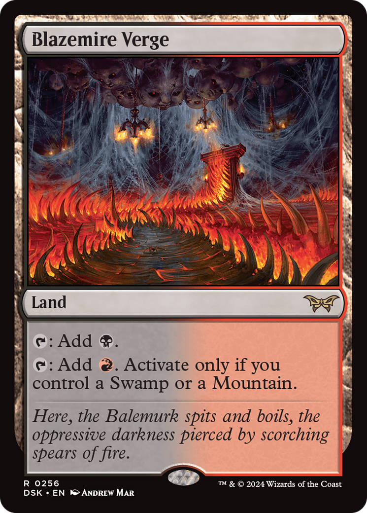 Blazemire Verge [Duskmourn: House of Horror] | Odin's Place