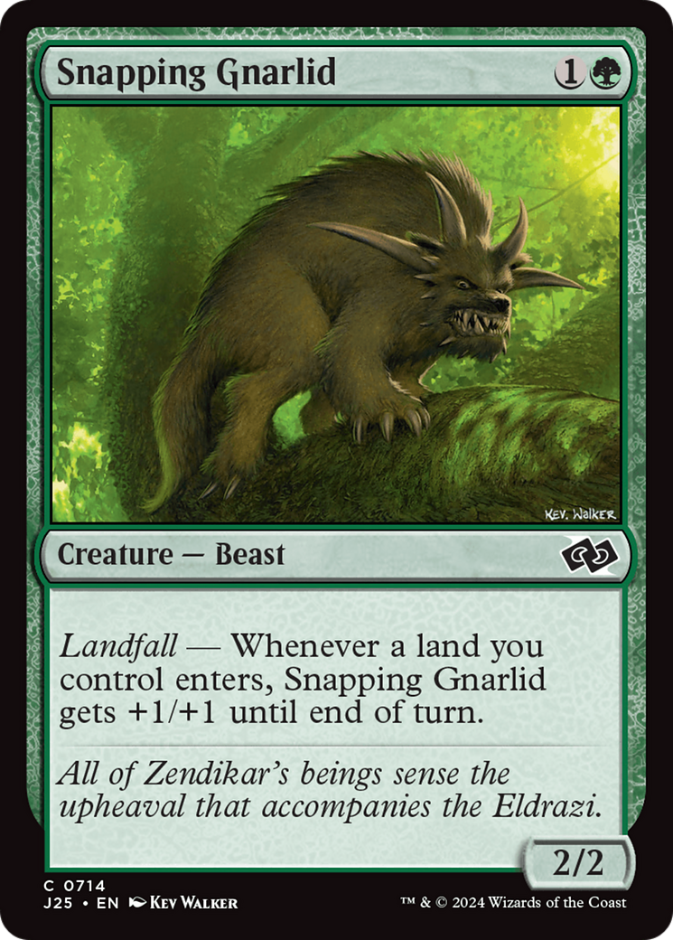 Snapping Gnarlid [Foundations Jumpstart] | Odin's Place