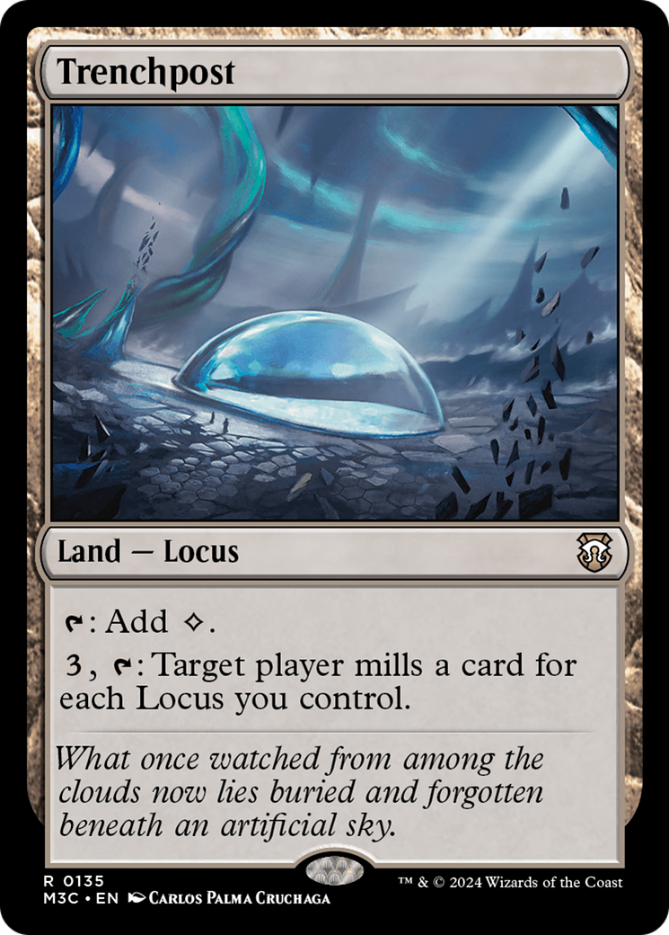 Trenchpost (Extended Art) [Modern Horizons 3 Commander] | Odin's Place