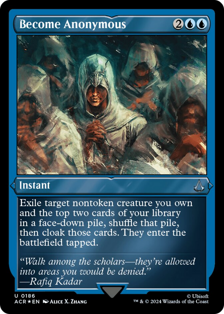 Become Anonymous (Foil Etched) [Assassin's Creed] | Odin's Place