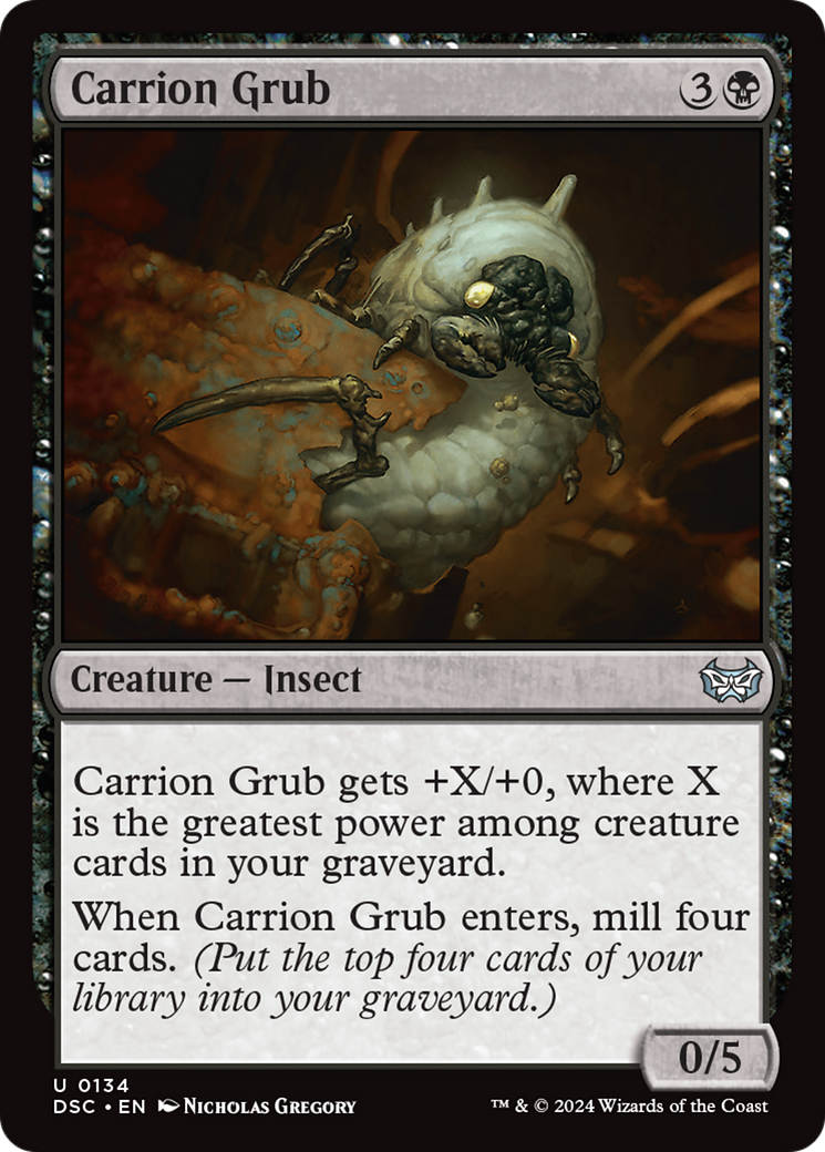 Carrion Grub [Duskmourn: House of Horror Commander] | Odin's Place