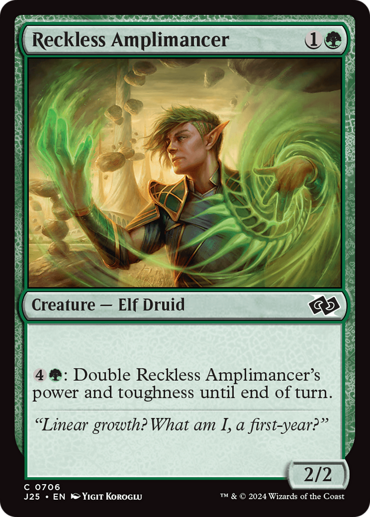 Reckless Amplimancer [Foundations Jumpstart] | Odin's Place