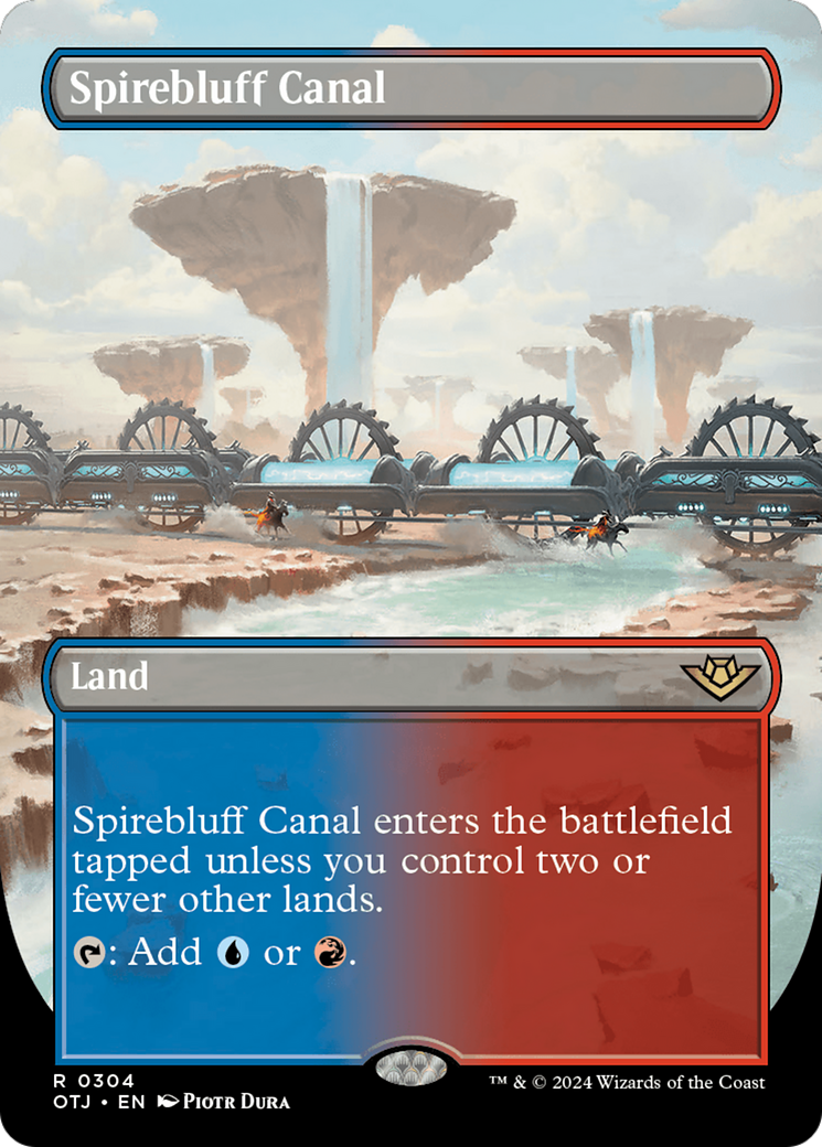 Spirebluff Canal (Borderless) [Outlaws of Thunder Junction] | Odin's Place